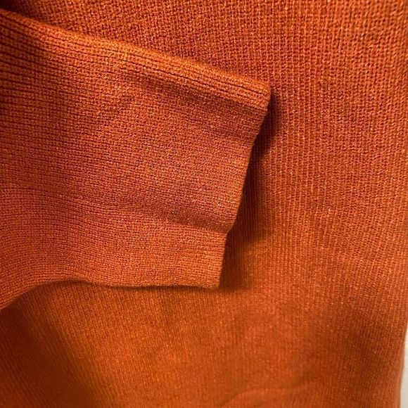 NWT burnt orange Raikamitu Sweater size small - Picture 3 of 4